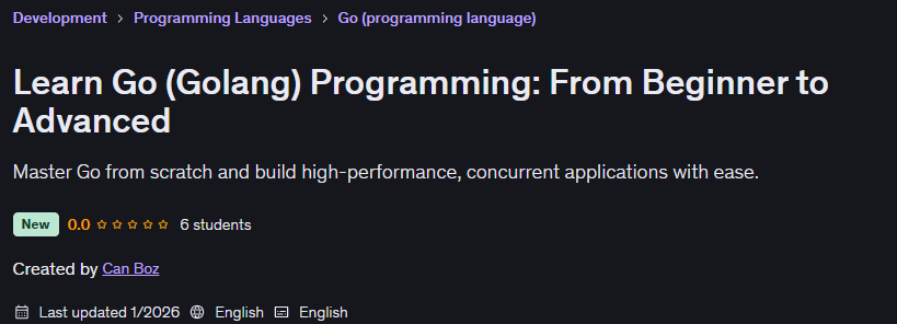 Images · Apprendre la programmation Go (Golang): de débutants à avancés 2025-12