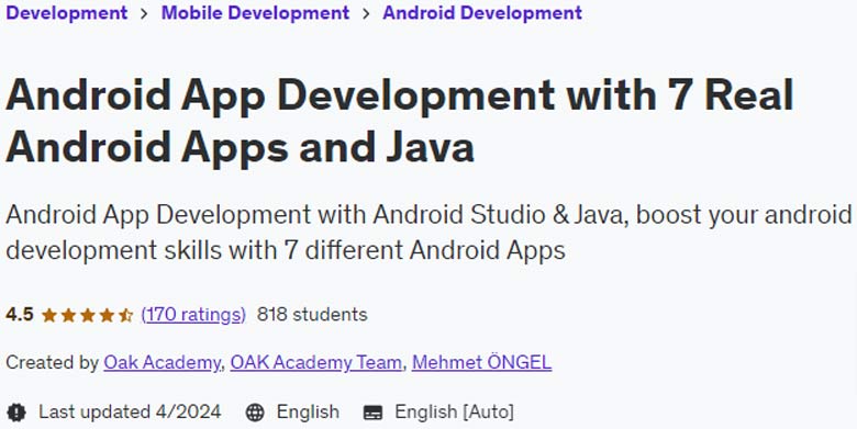 Pictures · Android App Development with 7 Real Android Apps and Java 2022-2