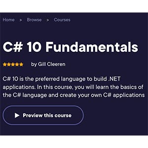 C# 10 Fundamentals 2025-2