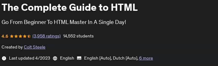 Pictures · Udemy — The Complete Guide to HTML 2023-4