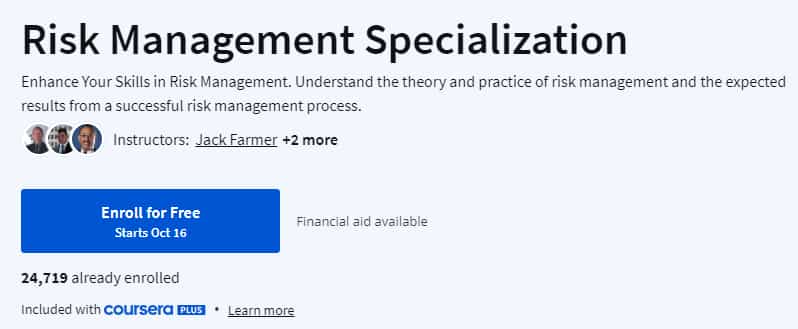 Pictures · Coursera — Risk Management Specialization 2024-10