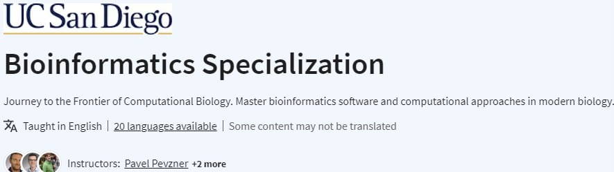Pictures · Bioinformatics Specialization 2024-2