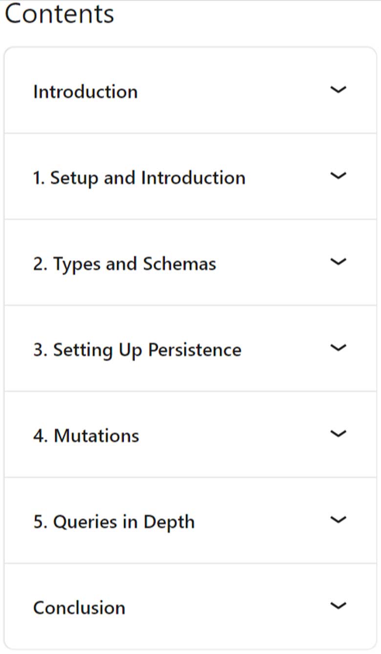 Course topics · GraphQL Essential Training 2024-3