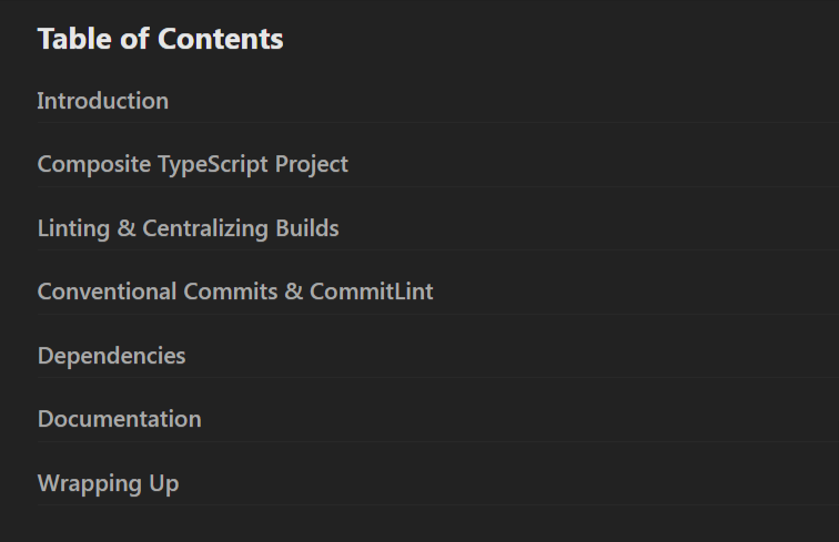 Course topics · JavaScript and TypeScript Monorepos 2020-11