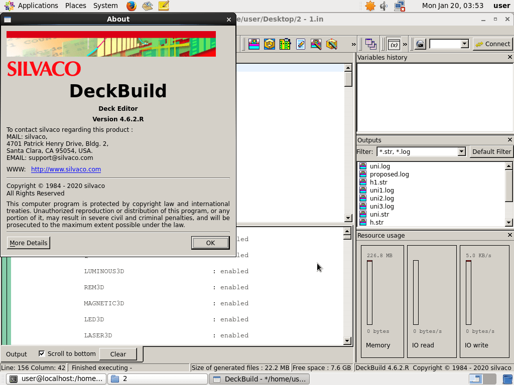 Pictures · Silvaco TCAD 2019 Windows/Linux