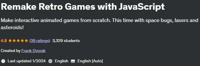 Pictures · Udemy — Remake Retro Games with JavaScript 2024-1
