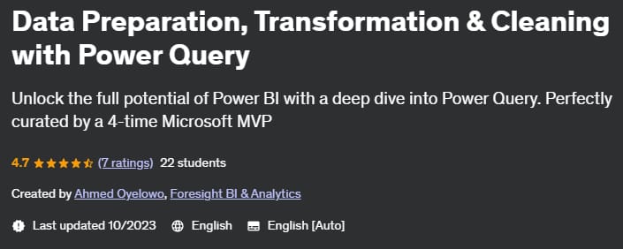 Pictures · Udemy — Data Preparation, Transformation & Cleaning with Power Query 2023-10