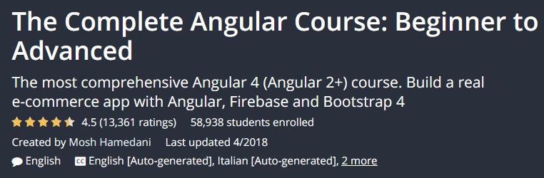 Pictures · Udemy — The Complete Angular Course: Beginner to Advanced 2018-4