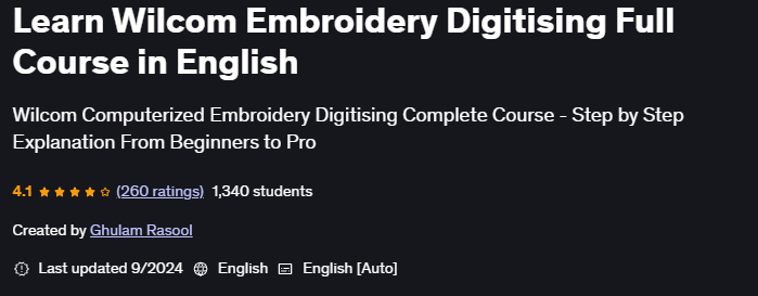画像 · Wilcom Embroidery 英語でフルコースを学ぶ 2022-1