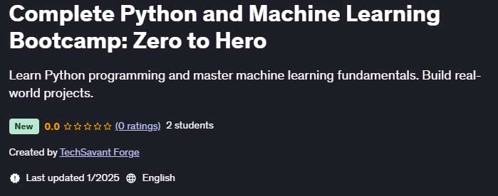 Pictures · Udemy — Complete Python and Machine Learning Bootcamp: Zero to Hero 2025-1