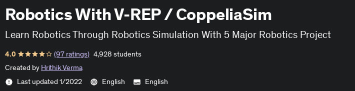 Pictures · Udemy — Robotics With V-REP / CoppeliaSim 2021-5