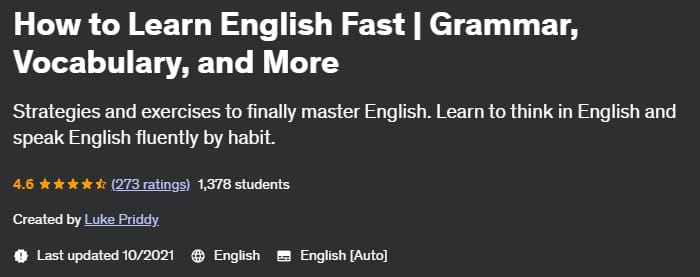 Pictures · Udemy — How to Learn English Fast | Grammar, Vocabulary, and More 2021-10