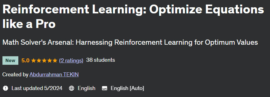 Pictures · Reinforcement Learning: Optimize Equations like a Pro 2024-5