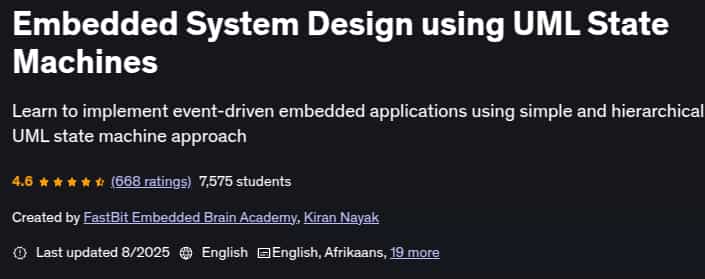 Pictures · Udemy — Embedded System Design using UML State Machines 2025-8