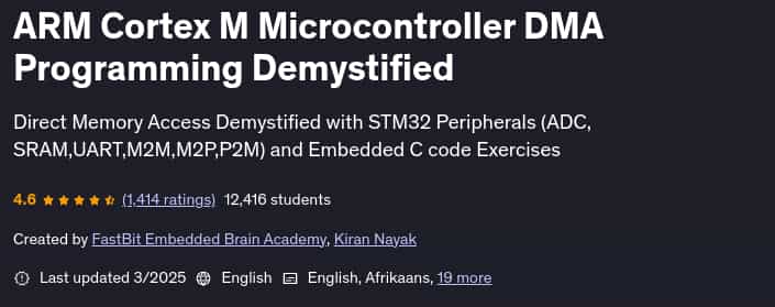 画像 · ARM Cortex M マイクロコントローラー DMA プログラミング 2025-3