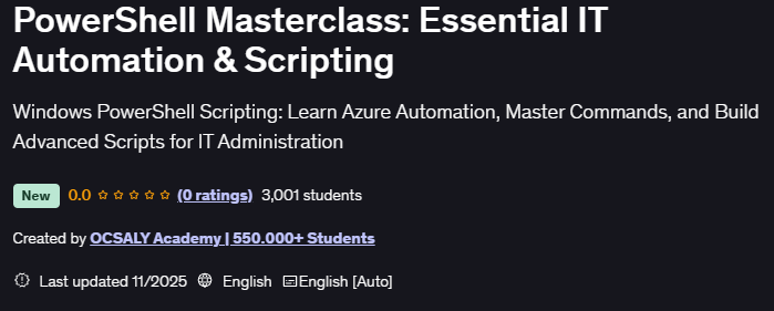 Imágenes · El PowerShell curso completo: Esencia IT Automation & Scripting 2025-10
