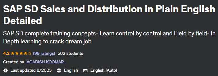 Pictures · Udemy — SAP SD Sales and Distribution in Plain English Detailed 2023-5