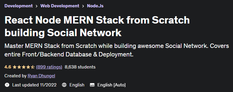 Pictures · React Node MERN Stack from Scratch building Social Network 2022-11