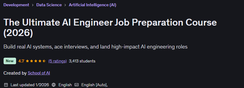 Pictures · Udemy — The Ultimate AI Engineer Job Preparation Course 2025-12