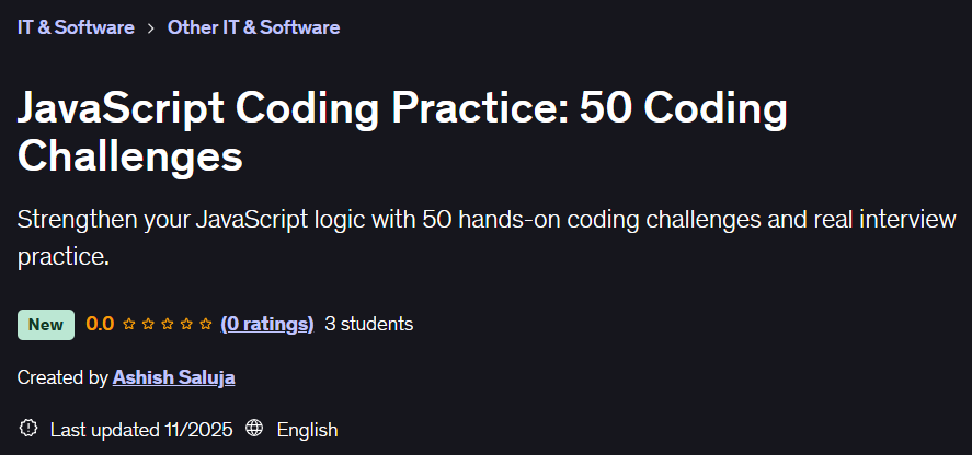 Pictures · JavaScript Coding Practice: 50 Coding Challenges 2025-10
