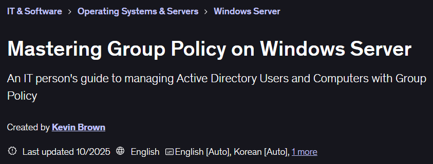 Pictures · Mastering Group Policy on Windows Server 2025-10