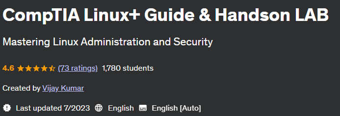 Pictures · Udemy — CompTIA Linux+ Guide & Handson LAB 2023-7