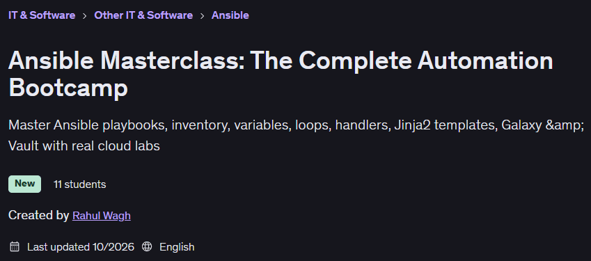 Pictures · Udemy — Ansible Masterclass: The Complete Automation Bootcamp 2026-8