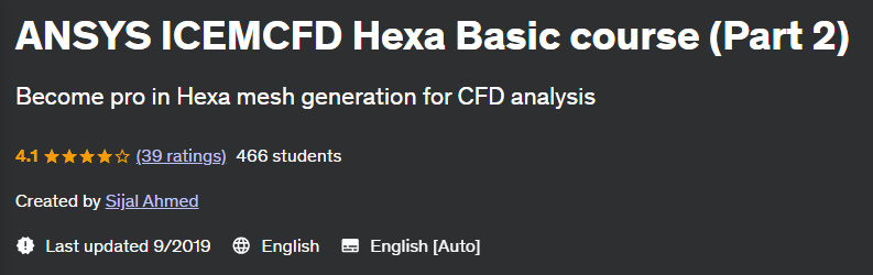 Pictures · Udemy — ANSYS ICEMCFD Hexa Basic course (Part 2) 2019-9
