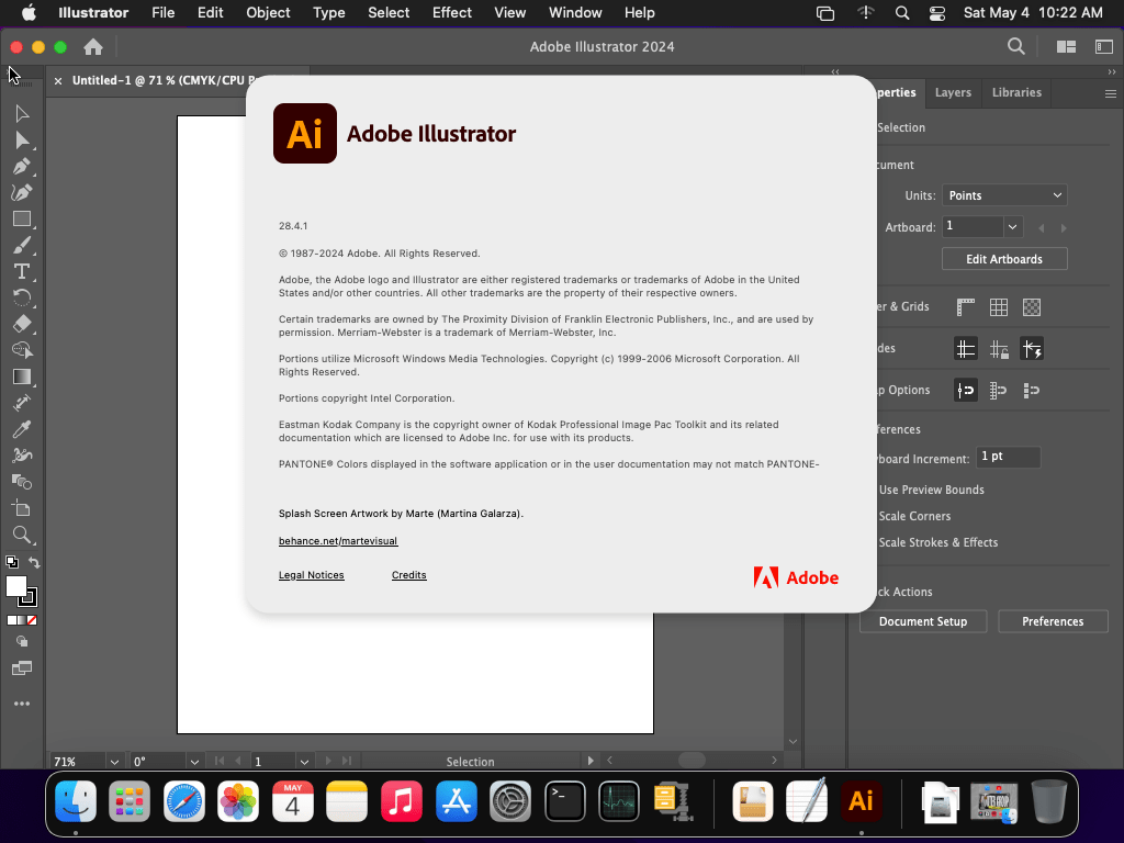 Bilder · Adobe Illustrator 2026 Der V308.1 Windows /29.7.1 macOS