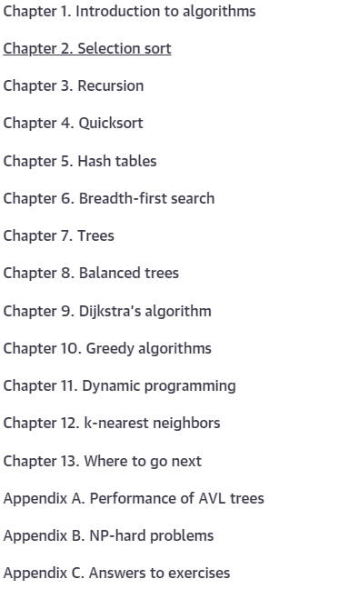 Kursthemen · Oreilly – Grokking Algorithms, zweite Edition, Video Edition 2024-3