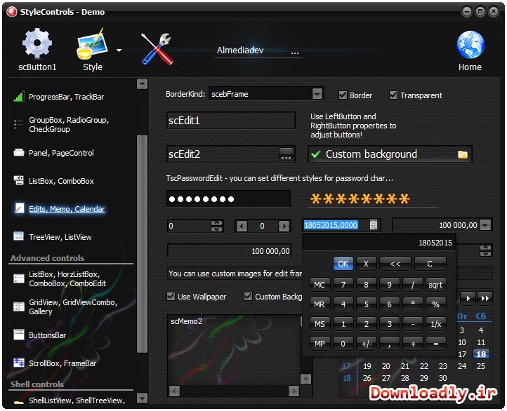 Pictures · Almediadev StyleControls 5.06 Full Source for DXE2-12 Athens