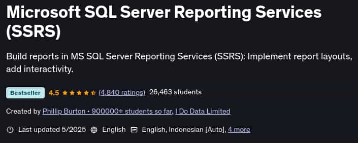 Pictures · Udemy — Microsoft SQL Server Reporting Services (SSRS) 2025-5