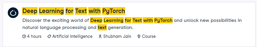 Pictures · Datacamp — Deep Learning for Text with PyTorch 2023-11
