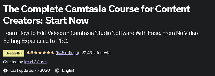 Pictures · Udemy — The Complete Camtasia Course for Content Creators: Start Now 2020-4