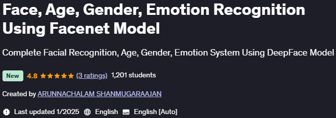 Pictures · Udemy — Face, Age, Gender, Emotion Recognition Using Facenet Model 2025-1