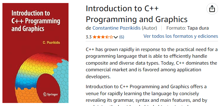 Pictures · Springer – Introduction to C++ Programming and Graphics 2007