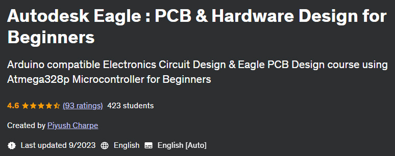 Pictures · Udemy — Autodesk Eagle : PCB & Hardware Design for Beginners 2023-9