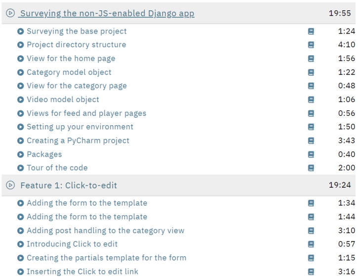 Pictures · Talk Python Training — HTMX + Django: Modern Python Web Apps, Hold the JavaScript Course 2023-9
