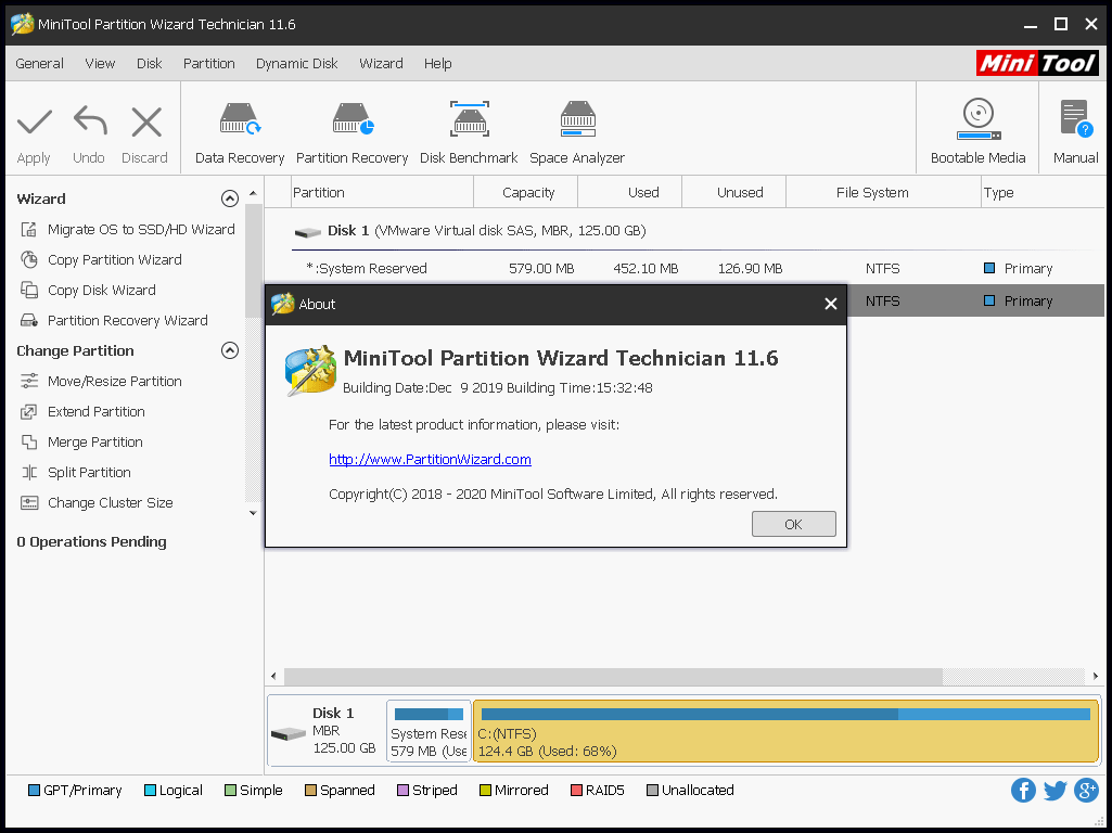 图片 · MiniTool Partition Wizard 工程师 13.6 x64 + WinPE
