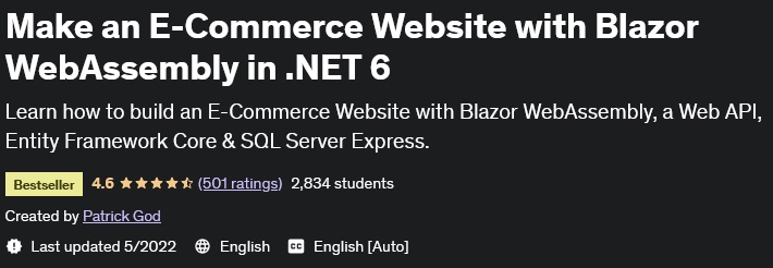 Pictures · Udemy — Make an E-Commerce Website with Blazor WebAssembly in .NET 6 2022-5