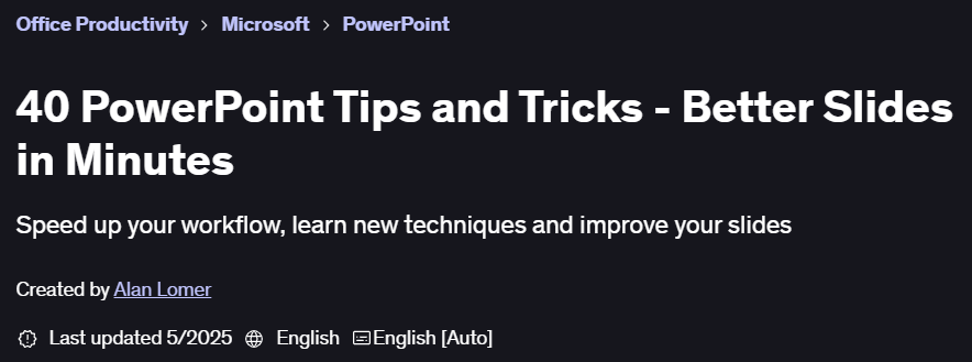 الصور · 40 نصائح PowerPoint والخدع – أفضل الشرائح في دقائق 2025-5
