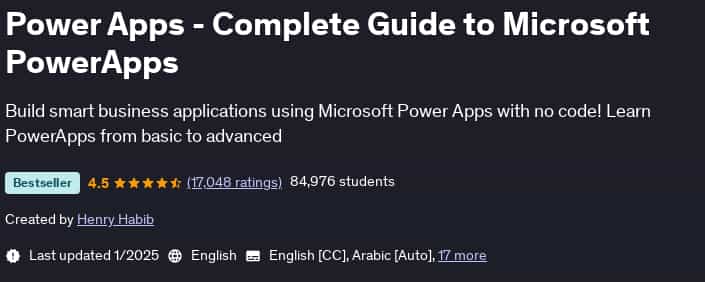 Pictures · Udemy — Power Apps – Complete Guide to Microsoft PowerApps 2025-1
