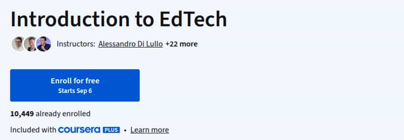 Pictures · Coursera — Introduction to EdTech 2025-9