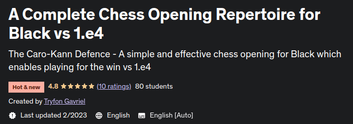 Pictures · A Complete Chess Opening Repertoire for Black vs 1.e4 2023-2