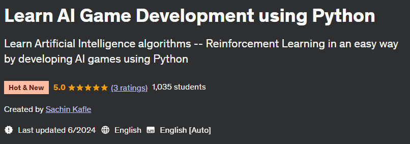 Pictures · Udemy — Learn AI Game Development using Python 2024-6