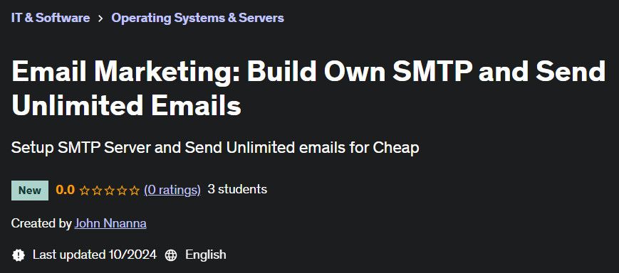 Pictures · Udemy — Email Marketing: Build Own SMTP and Send Unlimited Emails 2024-10
