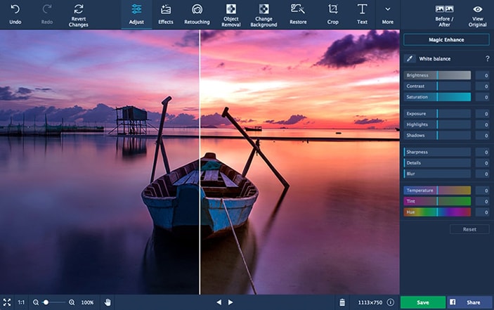 Pictures · Movavi Photo Editor 24.3.0 Win / 23.0.3 macOS
