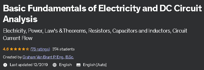 Pictures · Udemy — Basic Fundamentals of Electricity and DC Circuit Analysis 2019-12