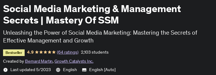 Pictures · Udemy — Social Media Marketing & Management Secrets | Mastery Of SSM 2023-4