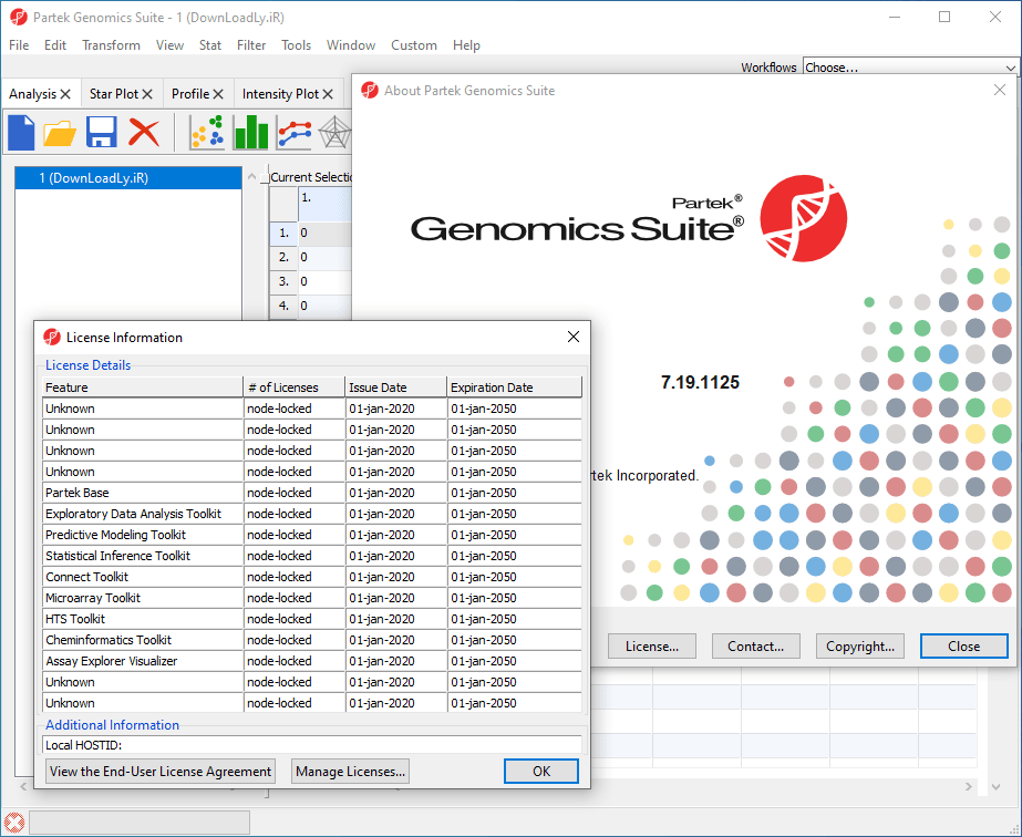 Pictures · Partek Genomics Suite 7.19.1125 x64